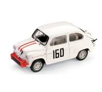 BRUMM 1/43 FIAT ABARTH 850 TC FALORNI 62 MODELO ESTÁTICO DIECAST
