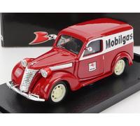 BRUMM 1/43 FURGONETA FIAT 1100 Y FURGONETA MOBILGAS 1956 ROJO MODELO ESTÁTICO...