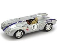 BRUMM 1/43 PORSCHE 550A RODRIGUEZ RIVERSIDE 1957 MODELO ESTÁTICO DIECAST