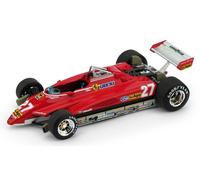Ferrari 126 C2 G.Villeneuve 1982 #27 Brasil Gp Limited 250Pcs 1:43 Model R593