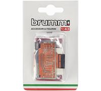 Brumm - Ferrari Caja a Herramientas y elevación de 126 C2 - 1982 - Escala 1/43, F095, Naranja/Rojo