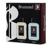 BRUMMEL - Clásica Colonia 125 ml + After Shave 125 ml, Estuche de Regalo Hombre, Pack 2 Piezas, Eau de Toilette Hombre, Elegante y Sofisticado, Aroma Cítrico Especiado, Fragancia Fresca y Duradera