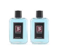 BRUMMEL - Clásica, After Shave Hombre, Pack de 2 x 250 ml, Bálsamo Brummel para el Cuidado de la Piel, Perfumado, Masculino, Elegante, Sofisticado, Aroma Cítrico Especiado, Fragancia de Larga Duración