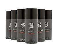 BRUMMEL - Sport Pack de 6 x 150 ml, Desodorante Hombre Spray, Desodorante para Todo Tipo de Piel, Protección de Larga DuraciónDeodorant Hombre, Aroma Oriental Amaderado, Fragancia Fresca