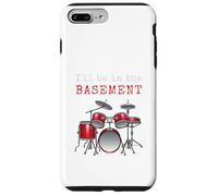 Brummer Drums I'Ll Be In The Basement Music Practice Carcasa para iPhone 7 Plus/8 Plus