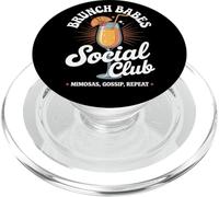 Brunch Babes Club Social Kawaii Mejores Amigas Mimosas PopSockets PopGrip para MagSafe