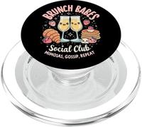 Brunch Babes Club Social Kawaii Mejores Amigas Mimosas PopSockets PopGrip para MagSafe