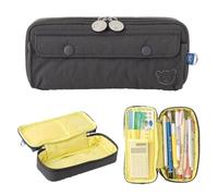 brunch brother Estuche de bolsillo diario para lápices, estuche para cuadernos, marcadores, lápices y sacapuntas para adolescentes (carbón)