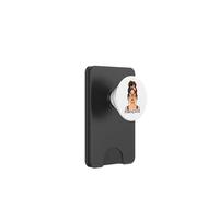 Brune Fille Française Drapeau de la France Copine ou Épouse PopSockets PopWallet para MagSafe