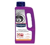 BRUNEL desatascador gel Sealer 1 L | Desemboca en 30 minutos incluso con agua estancada, sin escopar, elimina los malos olores