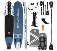 BRUNELLI 12.0 de Punto X Fusion Doble Capa Isup Tabla Suelo Up Remo Set 365cm R