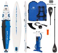 BRUNELLI 12.6 Premium SUP Touring I-SUP Tabla De Surf Doble Capa Correa 381