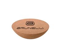 Brunelli Juego de tabla de equilibrio de madera, tabla de equilibrio con rodillo de corcho, entrenamiento de estabilidad, para principiantes, avanzados (hemisferio)