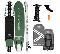 BRUNELLI Tabla De Paddle Inflable Doble Capa Woven X Fusion 365cm Verde
