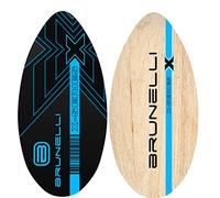 Brunelli Tabla de skimboard de madera para surf, 99 cm