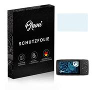Bruni Película Protectora compatible con Garmin GPSMap 276Cx Protector Película, claro Lámina Protectora (2X)