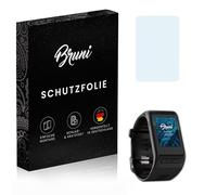 Bruni Película Protectora compatible con Garmin Vivoactive HR Protector Película, claro Lámina Protectora (2X)