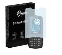 Bruni Película Protectora compatible con Hammer H Rock Protector Película, claro Lámina Protectora (2X)