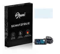 Bruni Película Protectora compatible con Icom ID-5100E Protector Película, claro Lámina Protectora (2X)