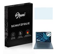 Bruni Película Protectora compatible con Lenovo Yoga 7 Gen 8 Protector Película, claro Lámina Protectora (2X)