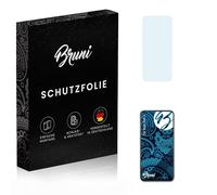 Bruni Película Protectora compatible con Oppo Find X Protector Película, claro Lámina Protectora (2X)