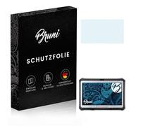 Bruni Película Protectora compatible con Panasonic ToughBook CF-D1 Protector Película, claro Lámina Protectora (2X)