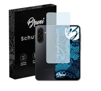 Bruni Película Protectora compatible con Samsung Galaxy A17 Protector Película, claro Lámina Protectora (2X)