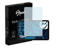 Bruni Película Protectora compatible con SPC Gravity 4 Plus Protector Película, claro Lámina Protectora (2X)