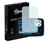 Bruni Película Protectora compatible con TomTom GO Expert Plus 6 Inch Protector Película, claro Lámina Protectora (2X)