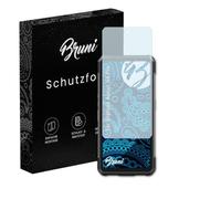 Bruni Película Protectora compatible con Ulefone Armor 34 Pro Protector Película, claro Lámina Protectora (2X)