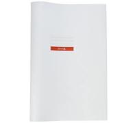 BRUNNEN - 10 fundas para cuadernos, A4, color blanco