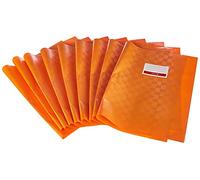 Brunnen - 10 fundas para cuadernos, A4, color naranja
