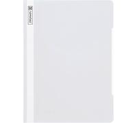 Brunnen 102010900 rápido grapadora (A4, de PP, glasklares portada) Color Blanco