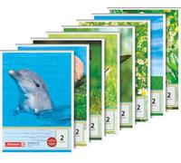 Brunnen 104188201 - Bloc escolar (A5, 50 hojas, rayado, lineado 2, clase 2), 1 unidad