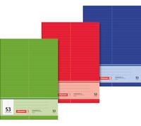 Brunnen 1043725 Vocabulario - Cuaderno (A4, 32 hojas, a rayas, con divisiones línea)