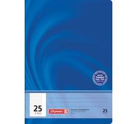 Brunnen 104442502 - Cuaderno escolar (A4, 32 páginas, en blanco, con líneas, 25)