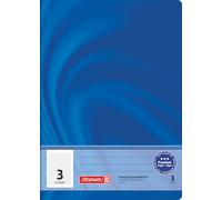 Brunnen 104470302 Vivendi - Cuaderno escolar A4 (con líneas, 16 hojas, línea nº 3, clase 3)