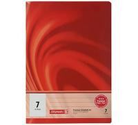 Brunnen 104470702 Vivendi - Cuaderno escolar A4 (16 hojas, cuadriculado, 7 mm, línea 7)