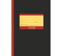 Brunnen 1045409 Cuaderno de escuela secundaria A5 (20 hojas, rayado, con margen, regla 9), 80 g/m²