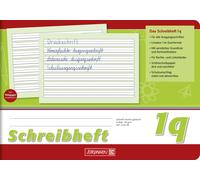 Brunnen 1045941 Writing Book Class 1 (A5 Landscape 16 Sheets Lined, Line Style 1