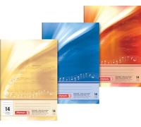 Brunnen 1046330 Ordenador - Cuaderno (A5, 16 hojas, horizontal, diseño 14)