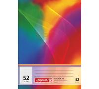 Brunnen 1046922 - Cuaderno escolar (A6, 32 hojas, cuadriculado, línea 52)