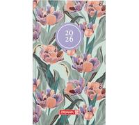 BRUNNEN 1075615026 | Taschenkalender Mod. 756 2026 "Botanical" | A6, Papier