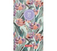 BRUNNEN 1075615027 Taschenkalender Mod. 756 2027 "Botanical" A6, Papier