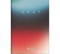 BRUNNEN 1079512017 Buchkalender Mod. 795 2027 "Redblue" A5, Papier