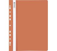 Brunnen A4 File Folder, 102015240, (A4 Holes, Office to Go, Clear Transparent Co