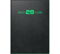 BRUNNEN Agenda de bolsillo Mod. 736 2026 "NEON" | A6, plástico