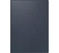 BRUNNEN Agenda de bolsillo, modelo 736 2026, A6, plástico, azul oscuro