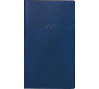 BRUNNEN Agenda de bolsillo, modelo 750 2026, A6, plástico, azul