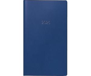 BRUNNEN Agenda de bolsillo, modelo 753 2026, A6, plástico, azul oscuro